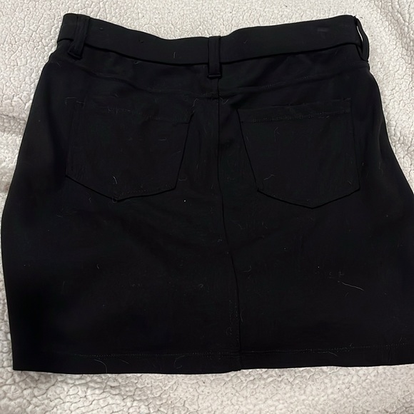 Black Liverpool mini skirt size 6/28 - Picture 2 of 3